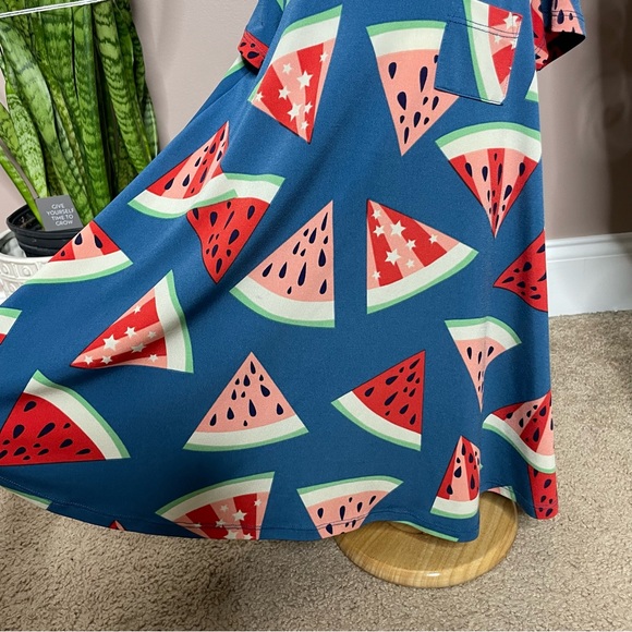 Lularoe watermelon toddler girl dress 🍉 - Picture 6 of 6